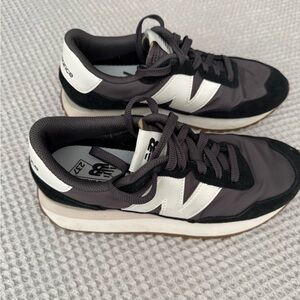 New Balance Black and White Sneakers